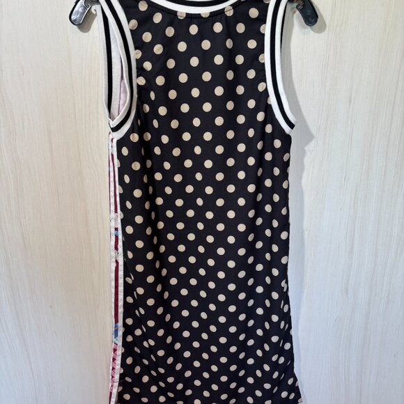 FARM Rio Pink Pineapple and Black Polka Dot Midi Dress, Sz S - Picture 6 of 7